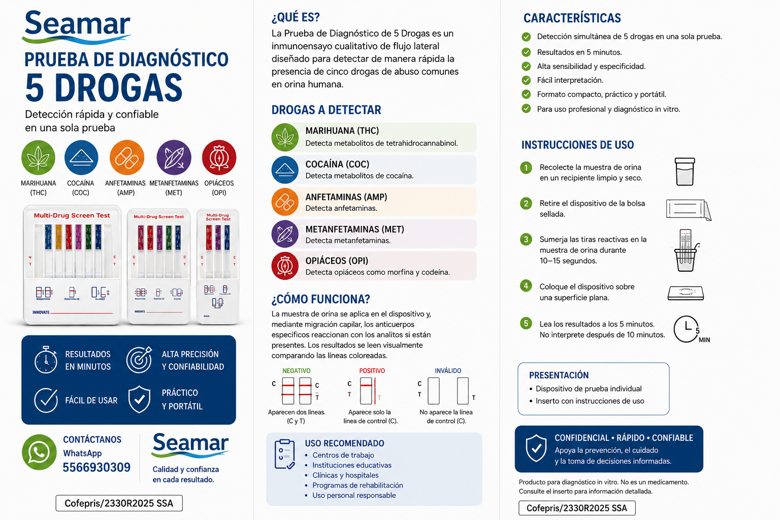 Prueba Antidoping de Alta Calidad y Confianza
