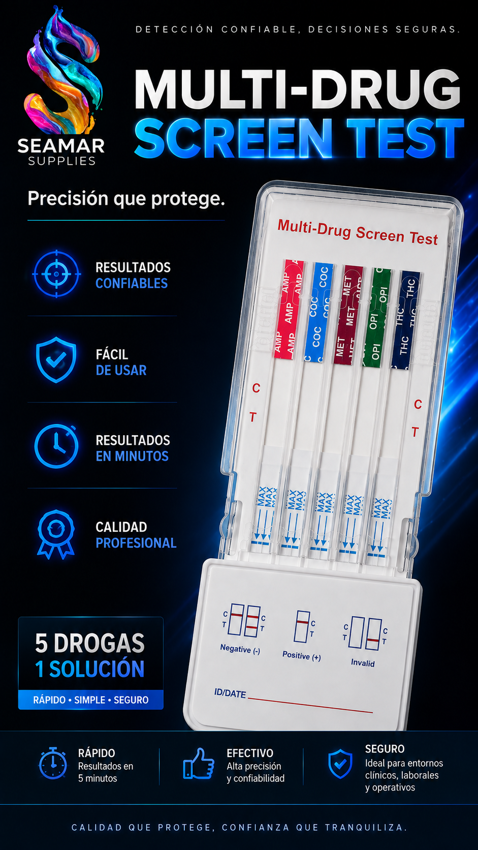 Prueba Antidoping de Alta Calidad y Confianza