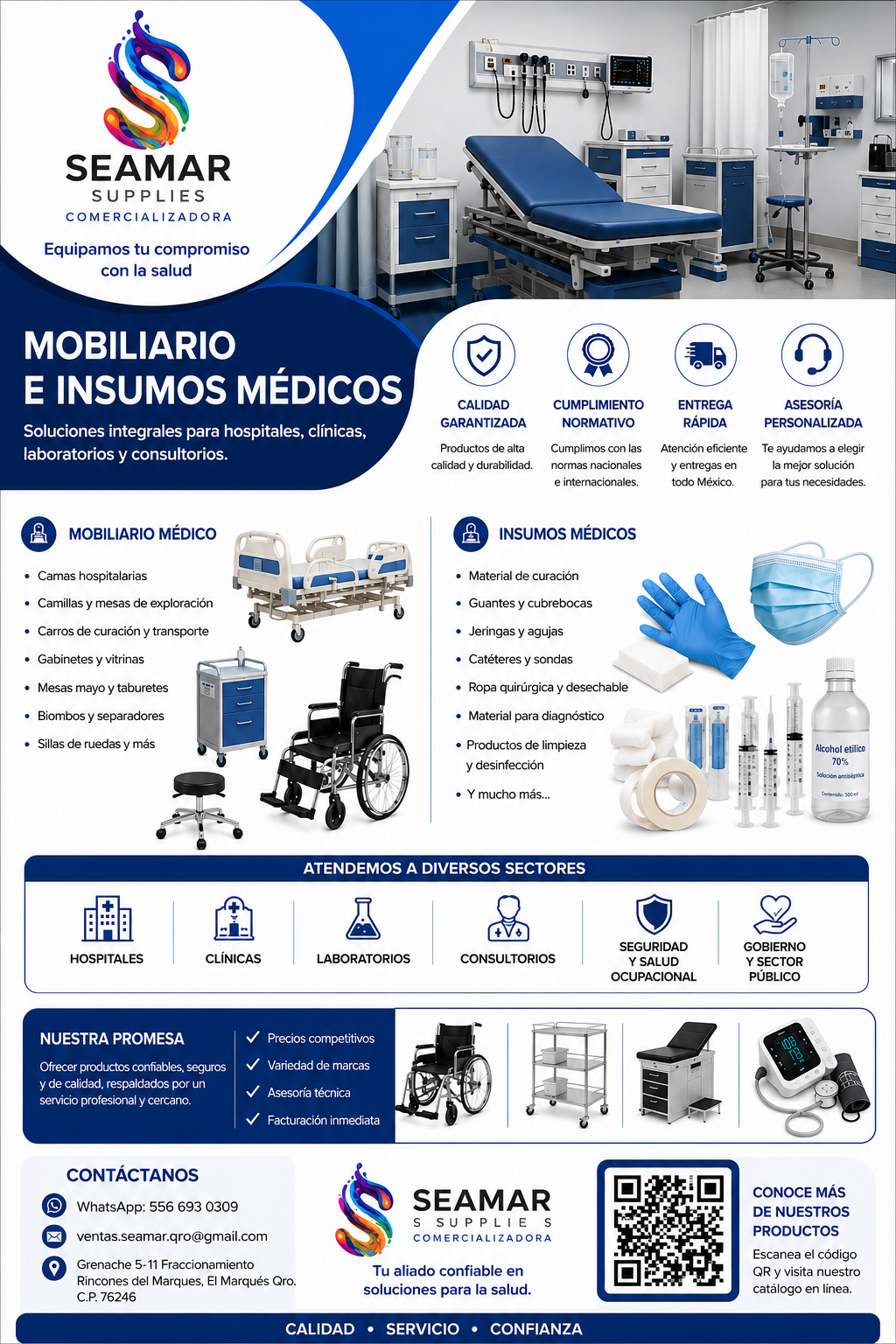 Mobiliario y Insumos Medicos